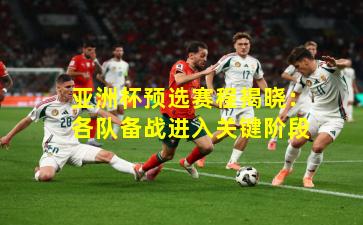 亚洲杯预选赛程揭晓：各队备战进入关键阶段
